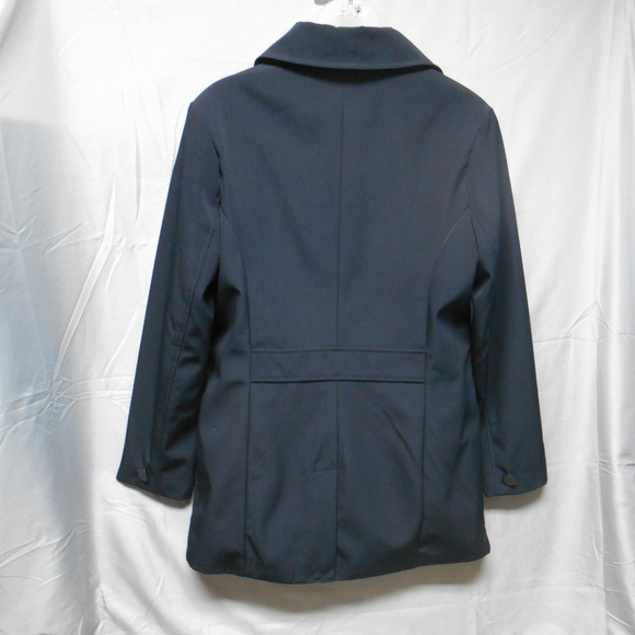 Merona black button coat women’s size medium - Picture 2 of 3